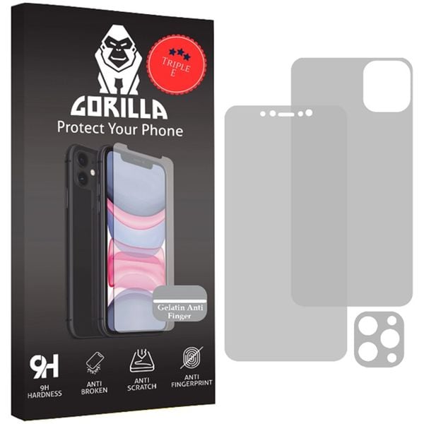 Buy online Best price of Gorilla Screen Protector For Apple iPhone 12
