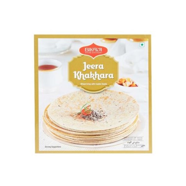 Bikaji Jeera Khakhara 200 Gm Bikaji Jeera Khakhara 200 Gm