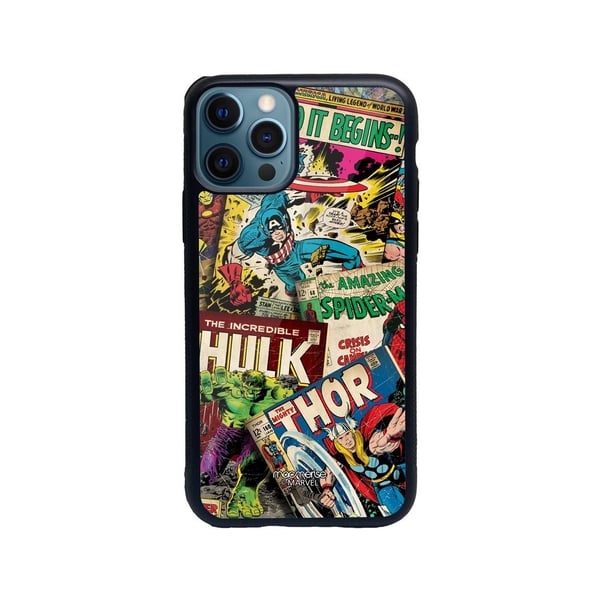 Macmerise Marvel Comics Collection - Glass Case For Iphone 12 Pro Max