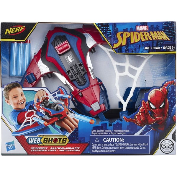 Nerf Spiderman Spiderbolt Blaster E8575