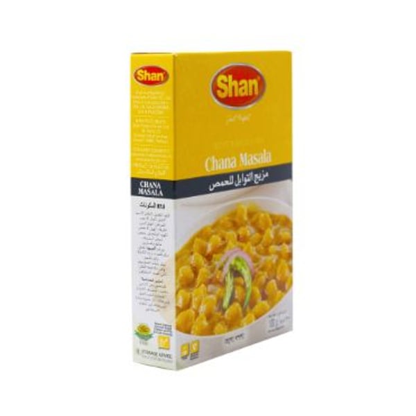 Shan Recipe & Masala Mix Chana Masala 100gm - Mix For Punjabi Style Mild Chickpeas Curry