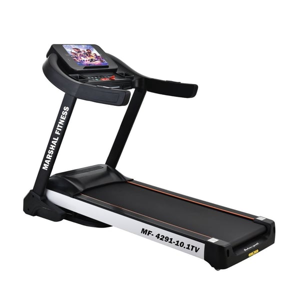 Marshal Fitness 6.0hp Home Use Tv Treadmill With Max User Weight 160kg | Mf-4291-tv