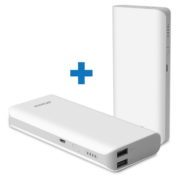 Eklasse Power Bank 8000mAh + 8000mAh Power Bank