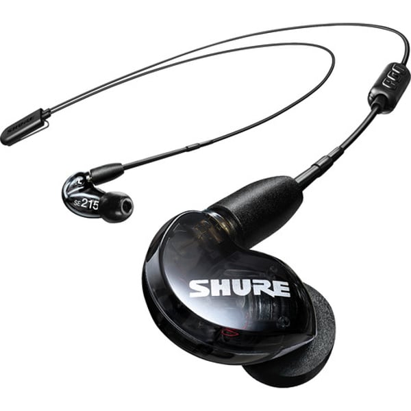 Shure SE215 Wireless Sound Isolating Earphones With Bluetooth Black