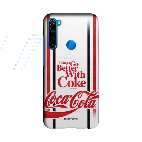 Better With Coke White - Sleek Case for Xiaomi Redmi Note 8 Better With Coke White - Sleek Case for Xiaomi Redmi Note 8