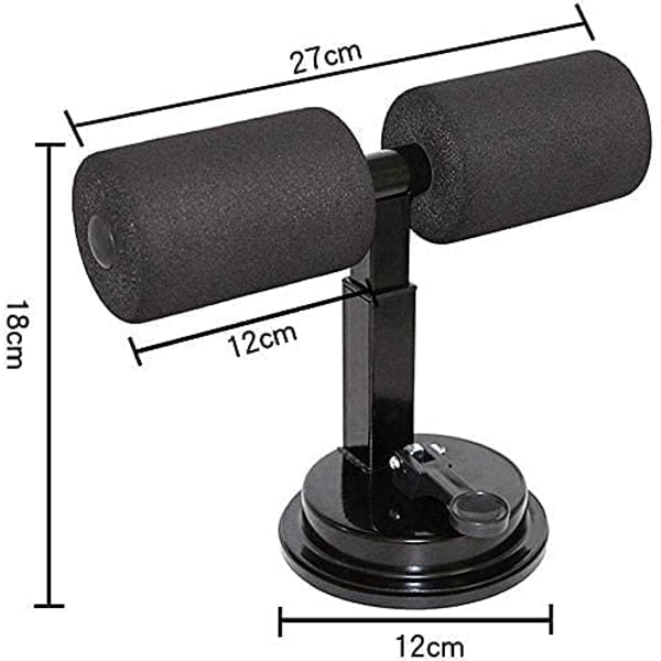 ULTIMAX - Women Men Sit-Up Exerciser Thin Body Fat Burning Abdomen Trainer Strong Suction Exercise Fitness Equipment with 4 level adjustment ULTIMAX - Women Men Sit-Up Exerciser Thin Body Fat Burning Abdomen Trainer Strong Suction Exercise Fitness Equipment with 4 level adjustment