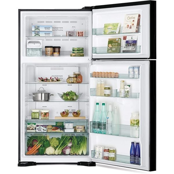 Hitachi Top Mount Refrigerator 710 Litres RV710PUK7KBSL Hitachi Top Mount Refrigerator 710 Litres RV710PUK7KBSL