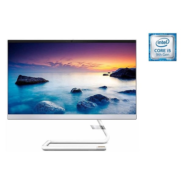 Lenovo ideacentre A340-24ICK Desktop - Core i5 1.8GHz 8GB 1TB 2GB Win10 23.8inch FHD Foggy White