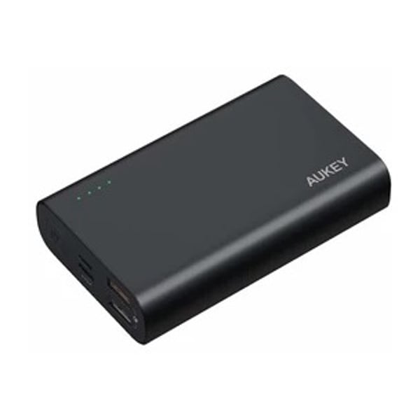 Buy Aukey USB-C Premium Quick Charge 3.0 Power Bank 10000mAh Black Online  in UAE