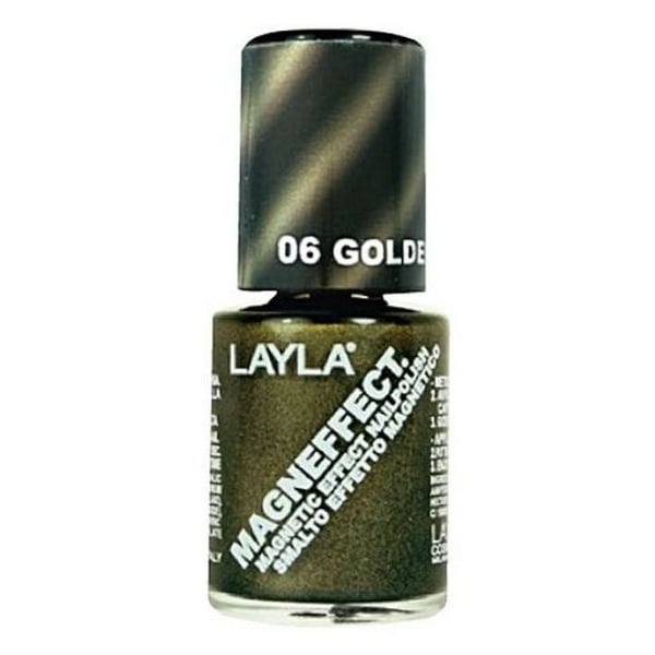 Layla Magneffect Nail Polish Golden Nugget 006