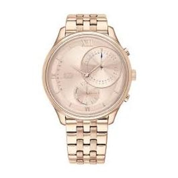 Tommy hilfiger top rose gold watch