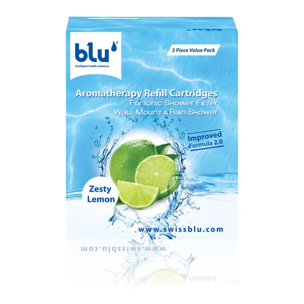 Blu Zesty Lemon Refill Cartridges Value Pack, Green, Rgv3-zl-isf-wm/rs-v3.0, 3 Pieces