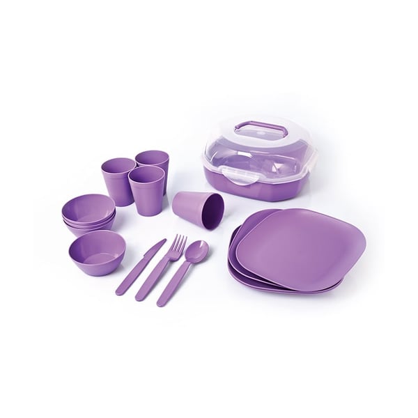 Premium Picnic Set With Bowl (4 Person & 26 Pcs) Premium Picnic Set With Bowl (4 Person & 26 Pcs)