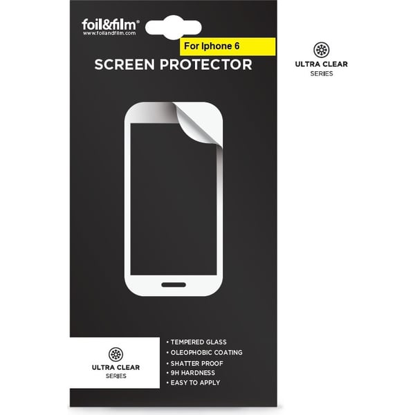 Foil & Film IP6001 Ultra Clear Screen Protector For IPhone 6