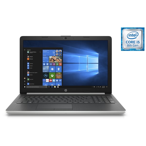 HP 15-DA1012NE Laptop - Core i5 1.8GHz 16GB 2TB 2GB Win10 15.6inch FHD Silver