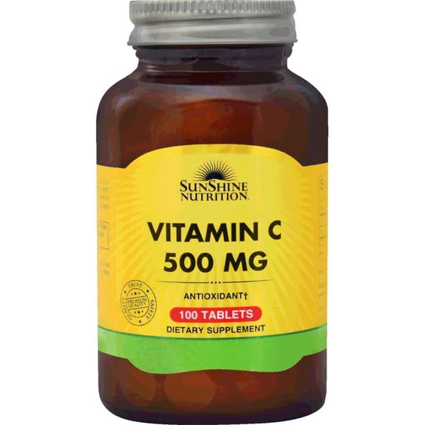 Buy Sunshine Nutrition Vitamin C 500mg 100 Tablets Price Specifications Features Sharaf Dg