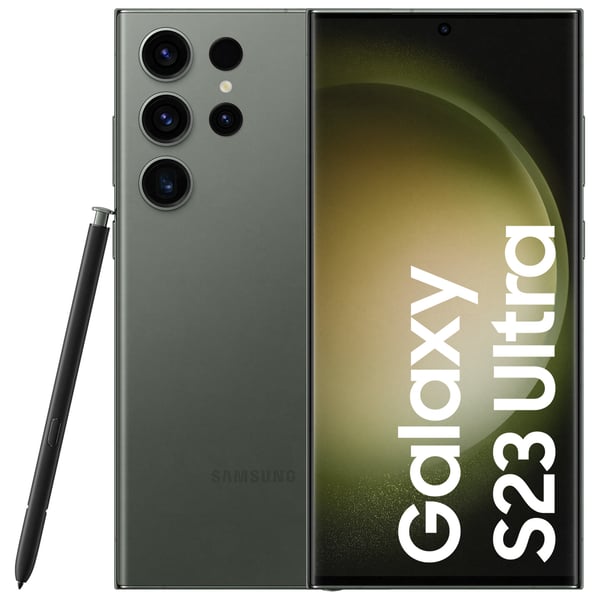 Samsung Galaxy S23 Ultra 5G 256GB 12GB Green Dual Sim Smartphone - Middle East Version Samsung Galaxy S23 Ultra 5G 256GB 12GB Green Dual Sim Smartphone - Middle East Version