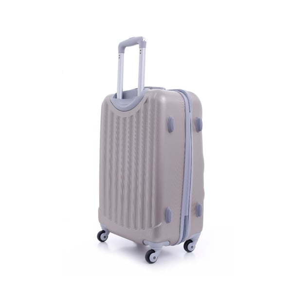 Para John ABS Luggage Travel Trolley With 4 Wheels 3pcs Set Golden Para John ABS Luggage Travel Trolley With 4 Wheels 3pcs Set Golden