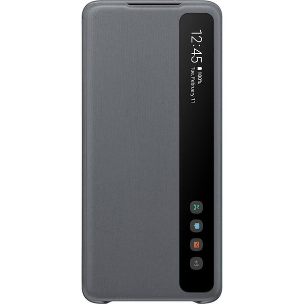 Samsung Galaxy S20+ Clear View Cover - Grey Samsung Galaxy S20+ Clear View Cover - Grey
