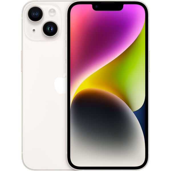 Apple iPhone 14 128GB Startlight - International Version (Physical Dual Sim) Apple iPhone 14 128GB Startlight - International Version (Physical Dual Sim)