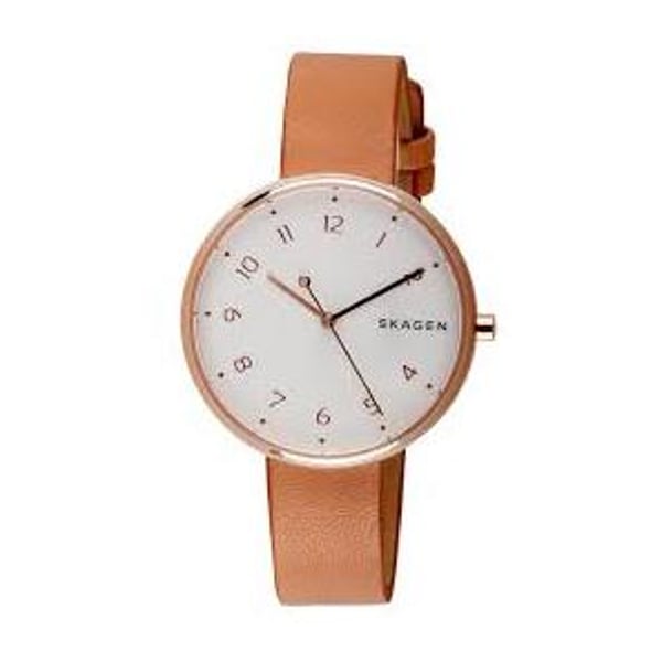 Skagen Signatur Brown Leather Women Watch SKW2624