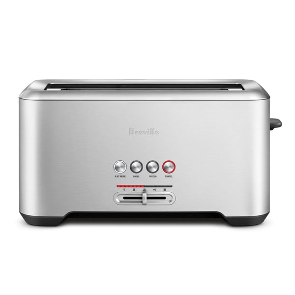 Breville The Lift & Look Pro 4 Slice Long-slot 4 Slice Stainless Steel (bta730uk) Breville The Lift & Look Pro 4 Slice Long-slot 4 Slice Stainless Steel (bta730uk)