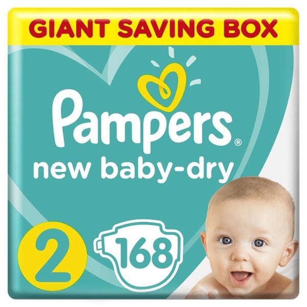 Pampers 168 size 2 2025