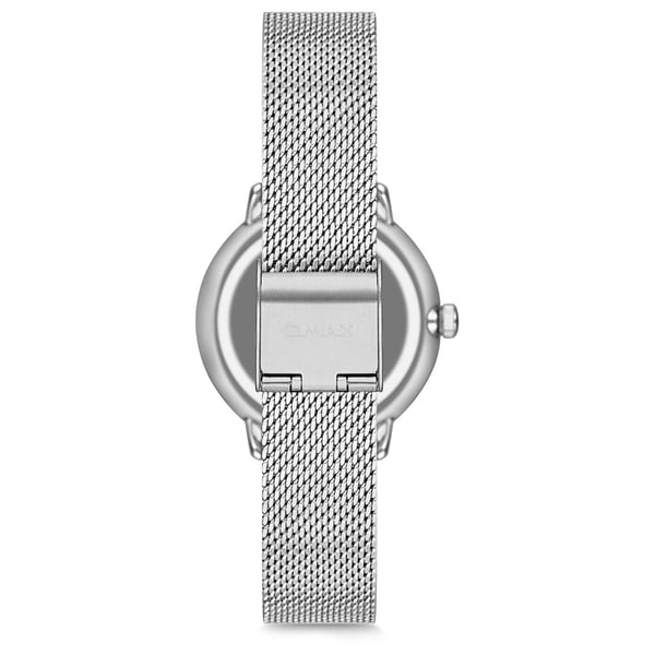 Omax Dome Series Silver Mesh Analog Watch For Women DC004P36I Omax Dome Series Silver Mesh Analog Watch For Women DC004P36I