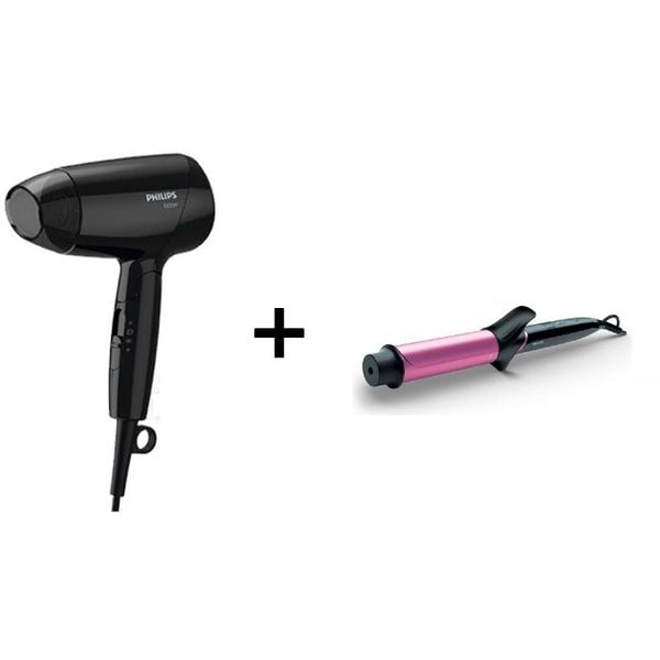Buy Philips Curler BHB869/03 + Philips Hair Dryer BHC010/13 Online in UAE | Sharaf DG Buy Philips Curler BHB869/03 + Philips Hair Dryer BHC010/13 Online in UAE | Sharaf DG