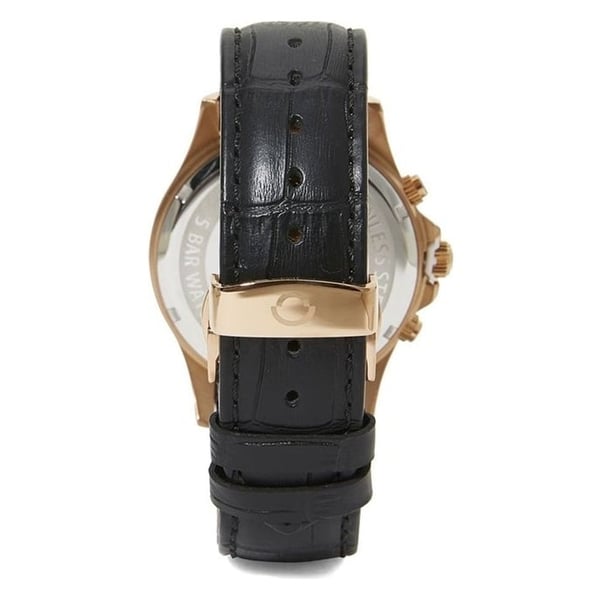 Omax PG08R22I Mens Multifunction Leather Watch Omax PG08R22I Mens Multifunction Leather Watch