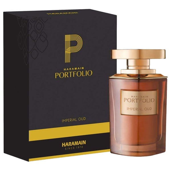 Al Haramain Portfolio Imperial Oud Perfume For Unisex 75 ml Eau De Parfum