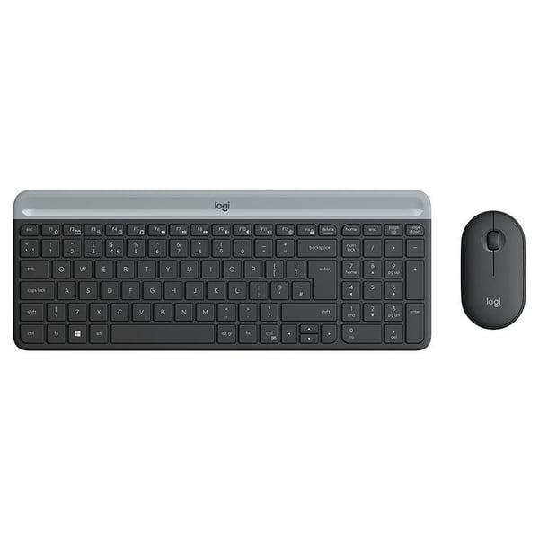 Logitech MK470 Wireless Keyboard and Mouse Combo Graphite