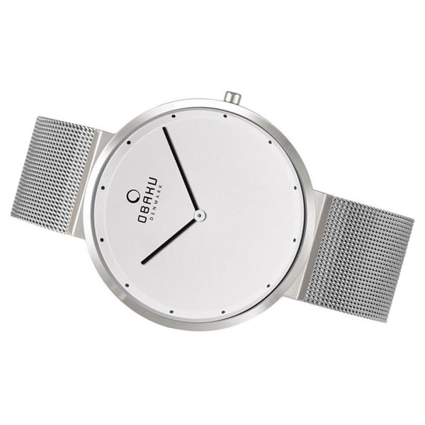 Buy Obaku V230gxcwmc Silver Quartz Men S Watch Online In Uae Sharaf Dg