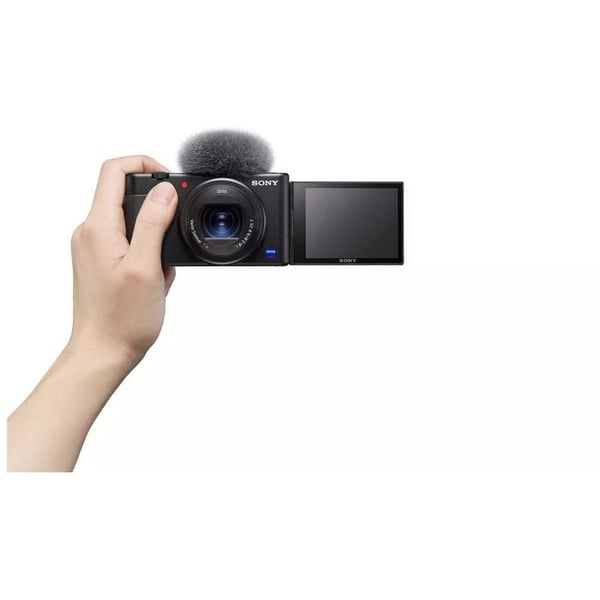 Sony DSCZV1 Digital Vlogging Camera + Sony GPVPT2-Shooting Grip Bundle