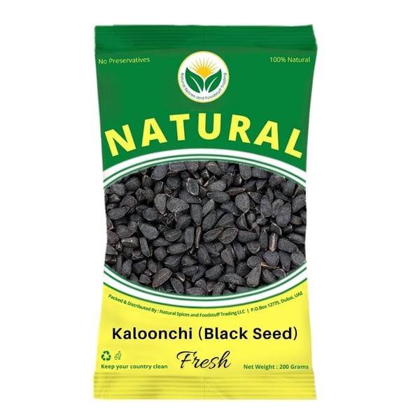 Natural Fresh Kalonji (black Seed) 200g