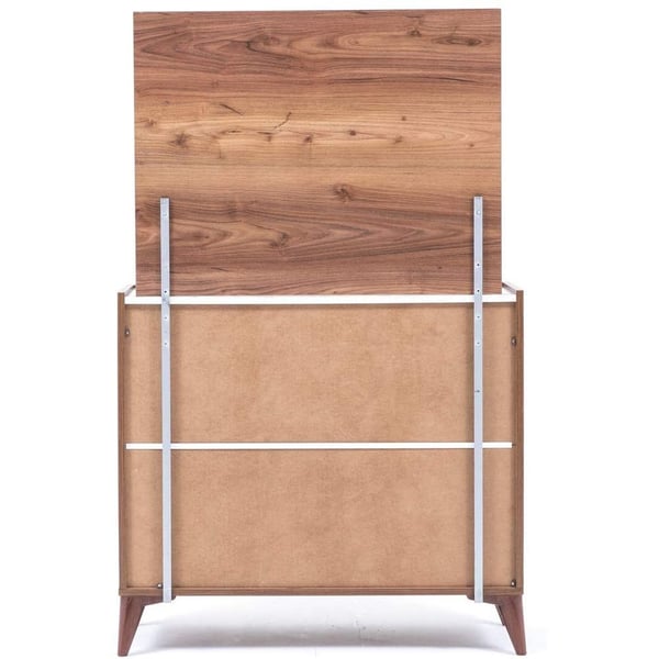 Ruby Beige and Brown Dressing Table with Mirror Ruby Beige and Brown Dressing Table with Mirror