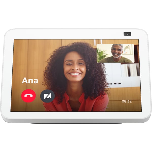 Amazon Echo Show 8 (2nd Gen) Smart Display With Alexa - Glacier White Amazon Echo Show 8 (2nd Gen) Smart Display With Alexa - Glacier White