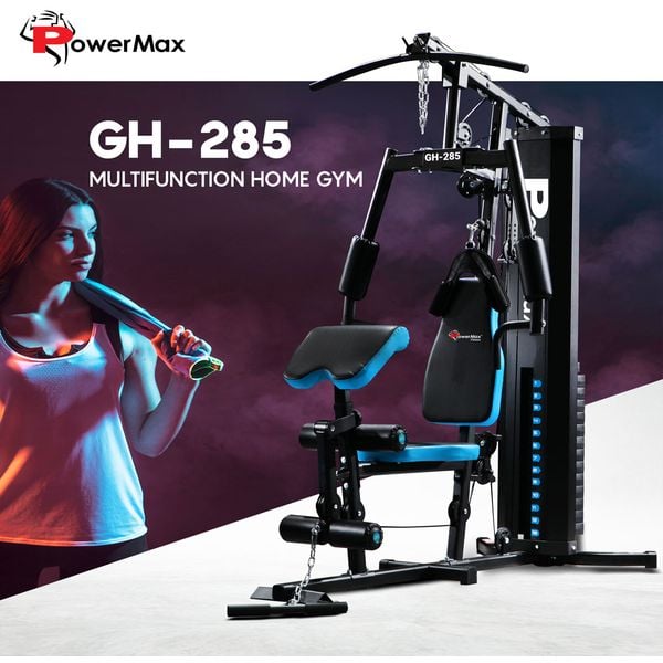 PowerMax Multi Station Home Gym for fitness workout strength training GH-285