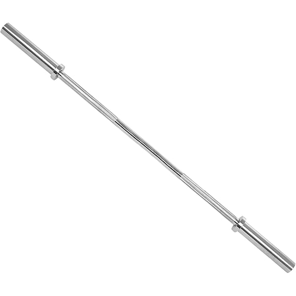 ULTIMAX Olympic Barbell Bar Set, 72 inches Weight Bar with Two Spring Collars Fits 2 Weight Plates for Powerlifting, Weightlifting and 300LB Weight Capacity
