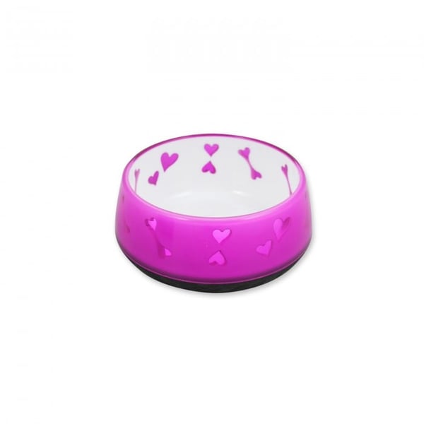 afp Dog Love Bowl Pink Small All For Paws Pet Dish