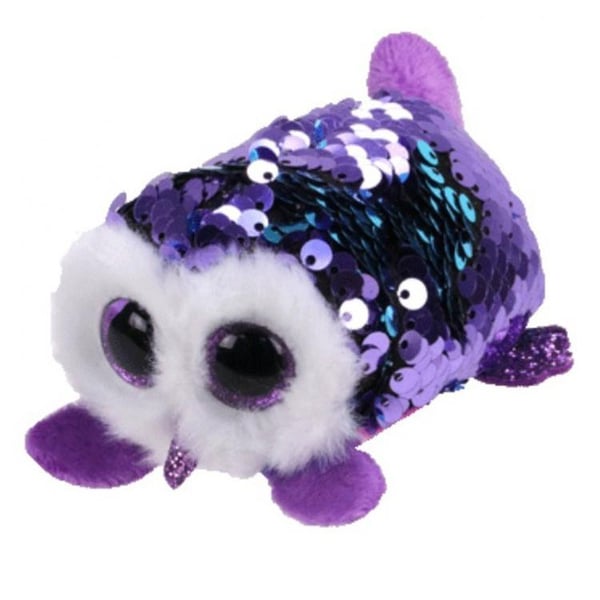 Buy TY Flippable Plush Owl Mimi Purple 2 Inches Online in UAE