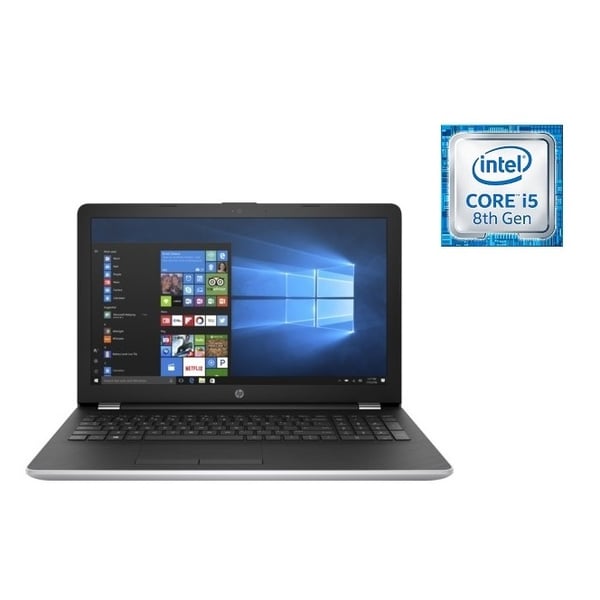 HP 15-BS123NE Laptop - Core i5 1.6GHz 4GB 1TB 2GB Win10 15.6inch HD Silver