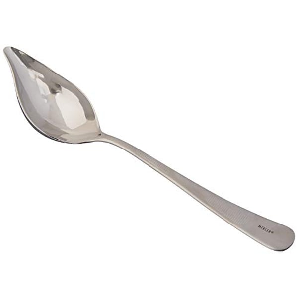 Mercer Culinary 18-8 Stainless Steel Saucier Spoon With Tapered Spout, 8-1/2 Inch Mercer Culinary 18-8 Stainless Steel Saucier Spoon With Tapered Spout, 8-1/2 Inch