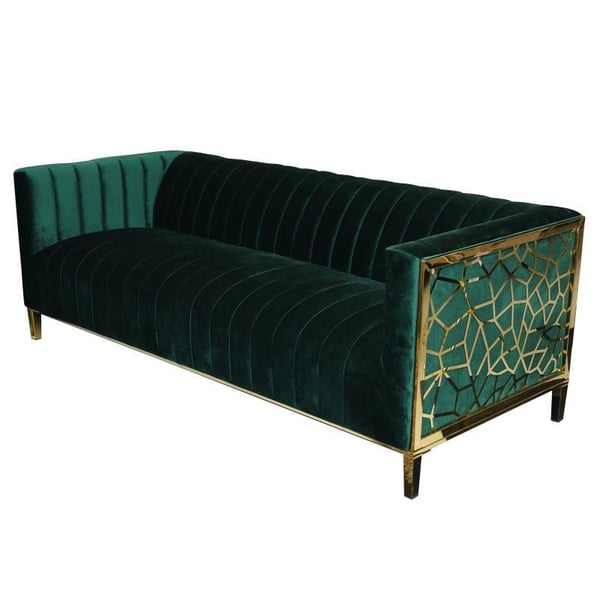 Pan Emirates Sakhalin 3 Seater Sofa Green Pan Emirates Sakhalin 3 Seater Sofa Green
