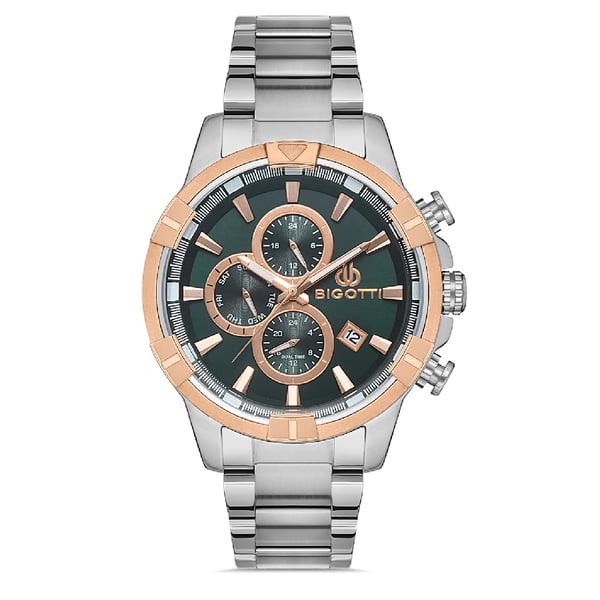 Bigotti Milano Mens Stainless Steel Strap Watch - Bg.1.10347-5 Bigotti Milano Mens Stainless Steel Strap Watch - Bg.1.10347-5