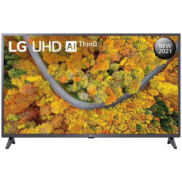 LG UHD TV 43 Inch UP75 Series 4K Active HDR WebOS Smart TV w/ AI ThinQ (2021)