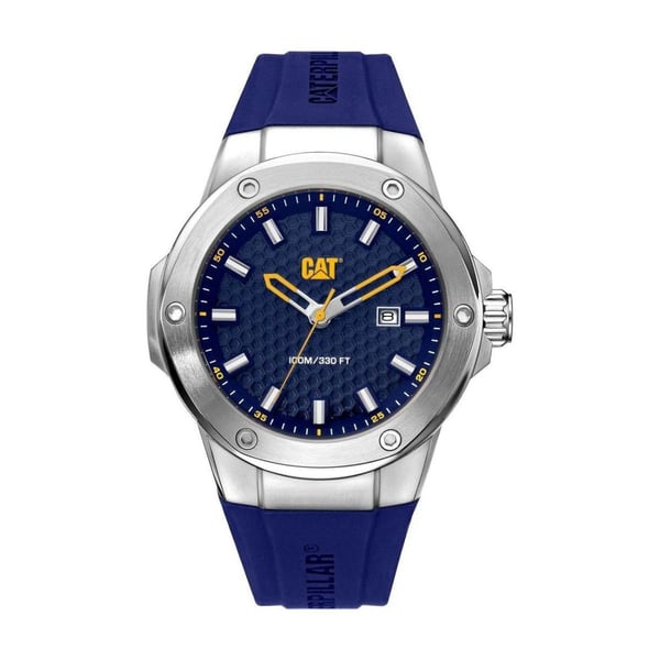 CAT AA14126626 Navigo X Blue Silicon Quartz Watch Men