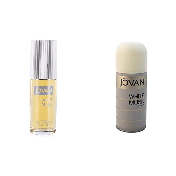 Jovan Bundle Offer Of White Musk Cologne 88ml & Deodorant 150ml For Men
