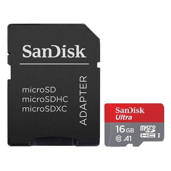 Sandisk Ultra A1 Micro SD Card 16GB With Adapter