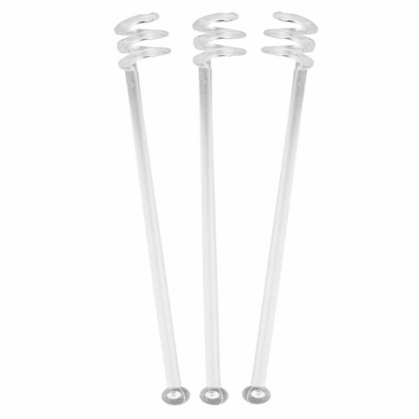 Clear Swirl Stirrer 1000pcs 7.5inch Clear Swirl Stirrer 1000pcs 7.5inch